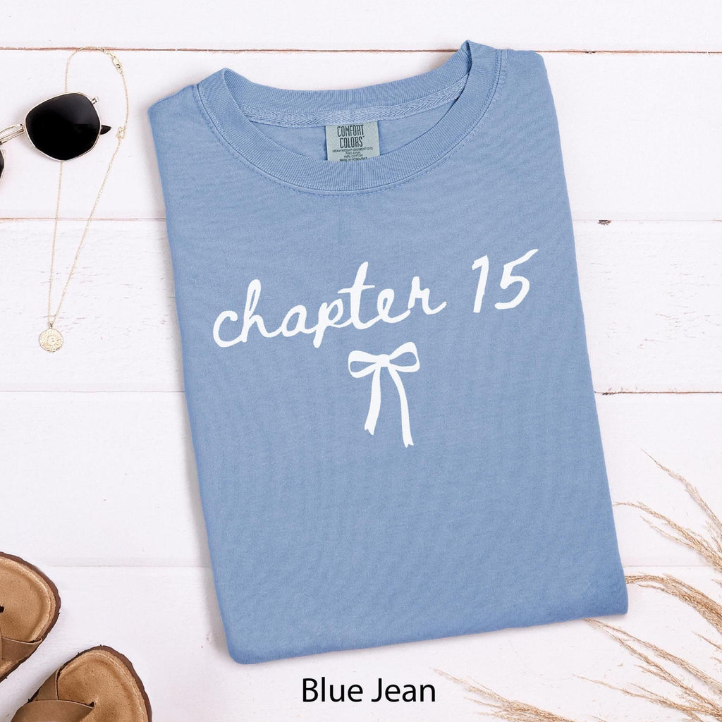 Comfort Colors® 15th Birthday Shirt Coquette Shirt Birthday Girl Shirt Feliz Cumpleanos Sweet 15 Gift Shirt Coquette Bow Fifteenth Birthday