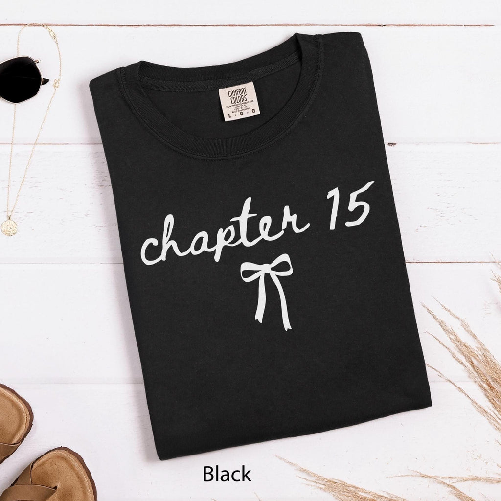Comfort Colors® 15th Birthday Shirt Coquette Shirt Birthday Girl Shirt Feliz Cumpleanos Sweet 15 Gift Shirt Coquette Bow Fifteenth Birthday