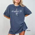 Comfort Colors® 15th Birthday Shirt Coquette Shirt Birthday Girl Shirt Feliz Cumpleanos Sweet 15 Gift Shirt Coquette Bow Fifteenth Birthday