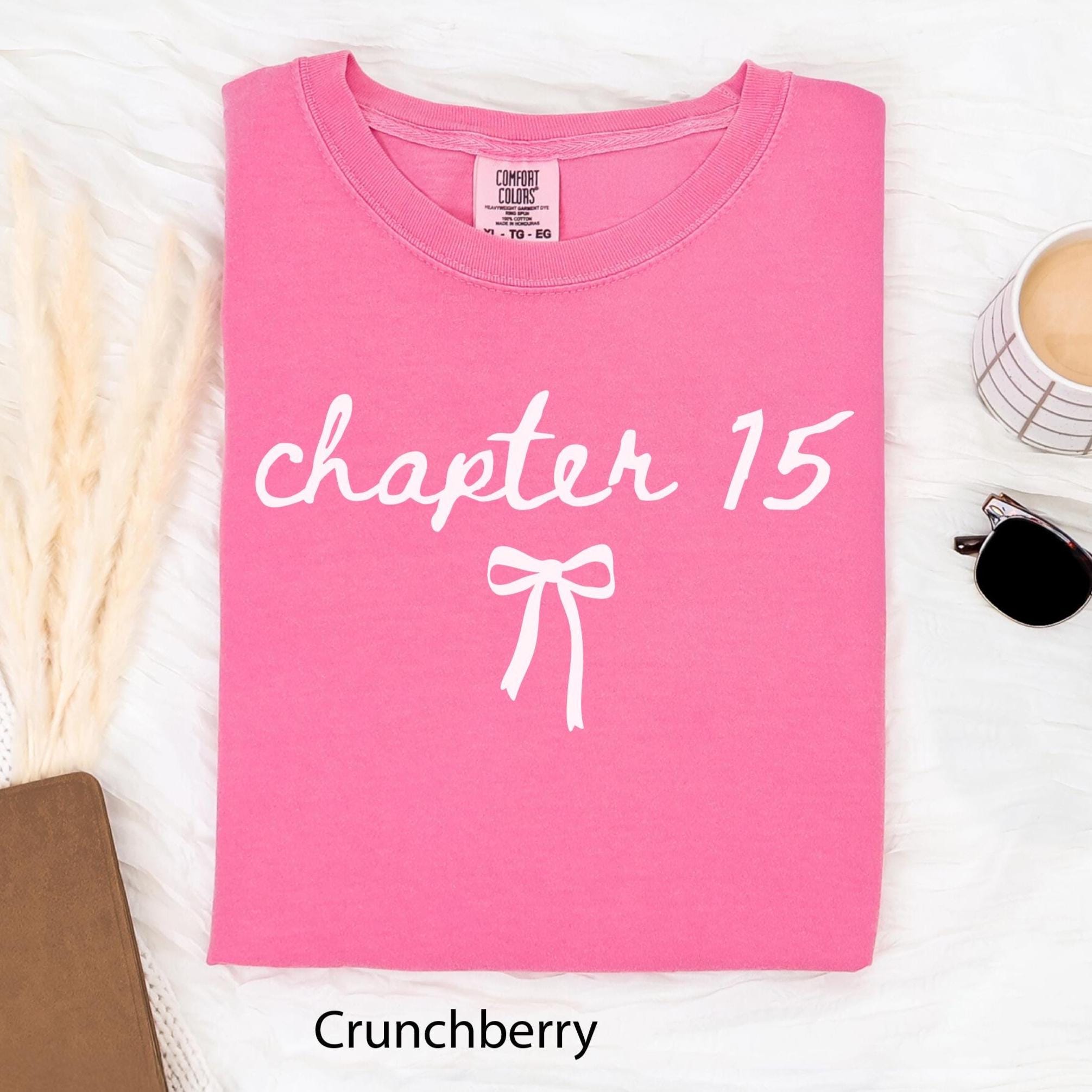Comfort Colors® 15th Birthday Shirt Coquette Shirt Birthday Girl Shirt Feliz Cumpleanos Sweet 15 Gift Shirt Coquette Bow Fifteenth Birthday
