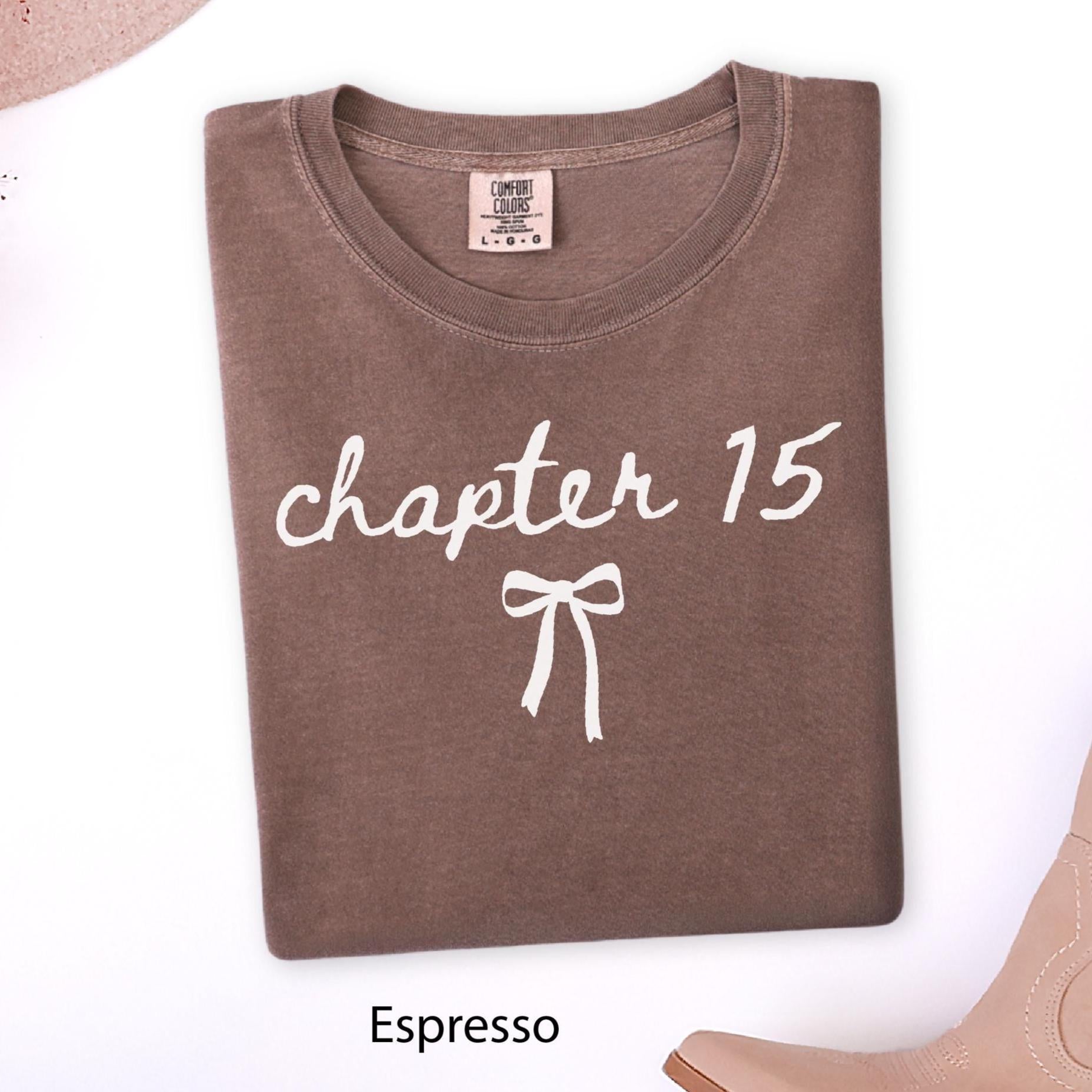 Comfort Colors® 15th Birthday Shirt Coquette Shirt Birthday Girl Shirt Feliz Cumpleanos Sweet 15 Gift Shirt Coquette Bow Fifteenth Birthday
