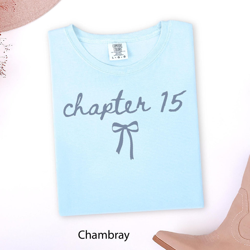 Comfort Colors® 15th Birthday Shirt Coquette Shirt Birthday Girl Shirt Feliz Cumpleanos Sweet 15 Gift Shirt Coquette Bow Fifteenth Birthday